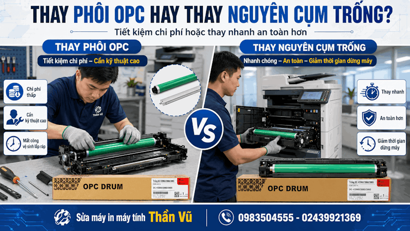 Drum cartridge Xerox V2060, 3060, 3065 dùng cho máy photocopy Xerox DocuCentre series.